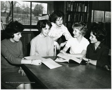 'From left to right: Gail Nesius, Jennifer Brand, Libby Leasburg and Royce Harworth.'