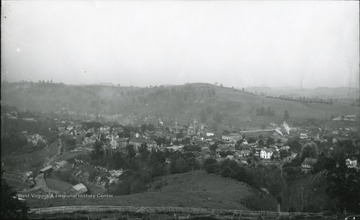 A view of Morgantown from the Southeast.