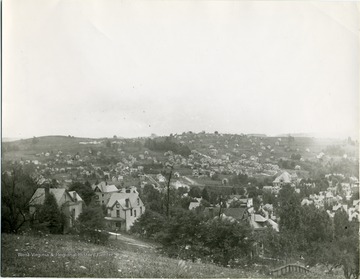 View of Greenmont section of Morgantown from Richwood.
