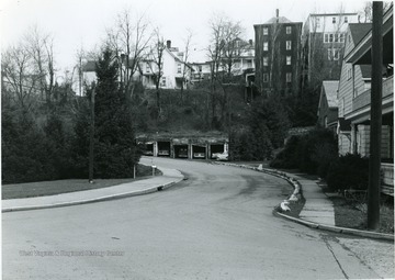 A view of University Avenue near the intersection of Falling Run Road.