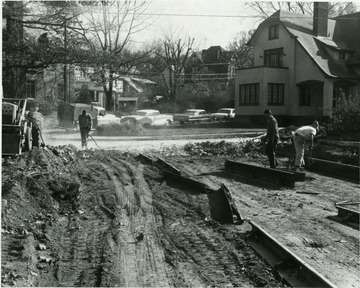 Allison Avenue before it was paved.