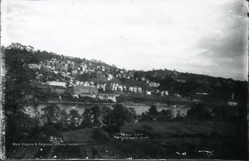 A partial view of Morgantown from Westover.