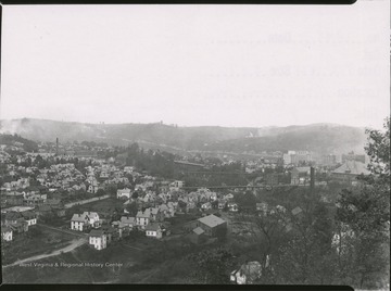 Elevated view of the Morgantown area.