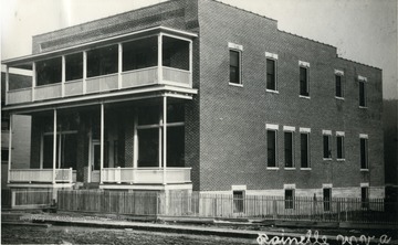 A view of the Meadow River Lumber Company Office and Bank Building in Rainelle, West Virginia.