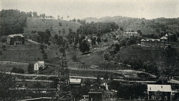 A general view of the grounds and buildings at the West Virginia Industrial Home for Girls.