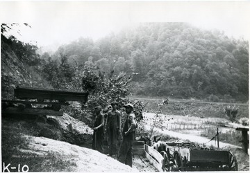 Wagon and Truck Mine, now in operation, located about opposite the mouth of Camp Branch west of Dingess, W. Va.