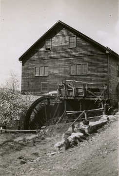 View of an old mill in Strasburg, Virginia.