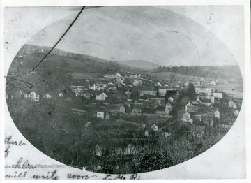 A view of Franklin, West Virginia taken before 1905.