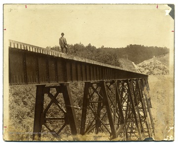 Bridge #40 Crossing Valley, Raleigh County.