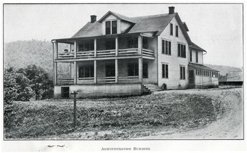 'The State Colored Tuberculosis Sanitarium is located at Denmar, Pocahontas county and is reached by the Greenbrier branch of the Chesapeake and Ohio Railroad.  Connections are made from the main line at Ronceverte, coming east, and Durbin, going west.  All trains stop at Denmar, which is the post office.  The telegraph office is Beard.  Number of patients June 30, 1920- 20'