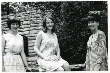 'From left to right:  Linda Carol Fint of Aurora, Judy Bolinger of Bruceton and Janet Hauger of Terra Alta.'