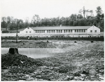 A former shirt factory in Arthurdale that was bought by J.W. Ruby.  It is now a chicken farm.