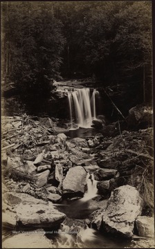 View of falls on the North Fork of Blackwater.