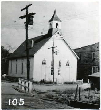Front view of the Salvation Army Church.