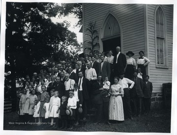 Group portrait  taken at Keller Presbyterian Church.