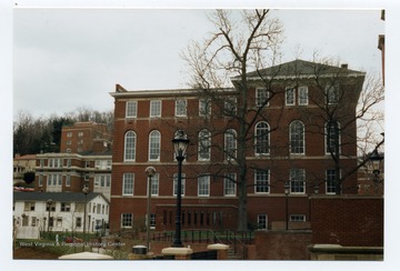 Exterior view of Chitwood Hall, West Virginia University.
