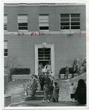 'West Virginia University Bureau of Information Photo.'