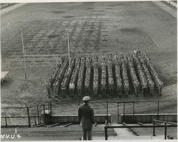 Military training at the University during World War II was under the Army Specialized Training Program.