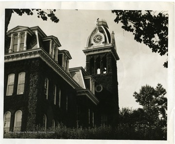 View of Woodburn Hall, West Virginia University.