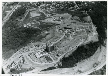 'WVU new Agricultural Engineering Campus financed from $10,000,000 issue ready (?) 1961.'