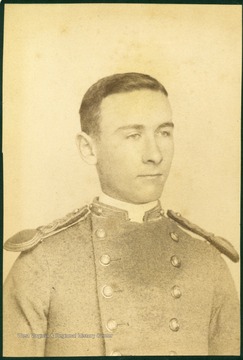 Enoch H. Vickers dressed in uniform.