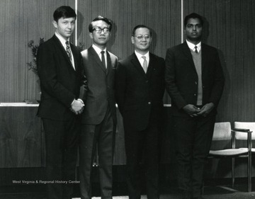 Left to right, Harry Weesy, Allen Chow, Chow Shy-Kai, Mammohan Gartonde.