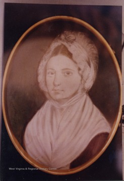 Maria Prince Beckley of Philadelphia, wife of James John Beckley, first clerk of the United States House of Representatives and first Librarian of Congress.  Maria Prince Beckley was also the mother of Alfred Beckley, founder of Beckley and Raleigh County.  She died in 1833 in Lexington, Kentucky.