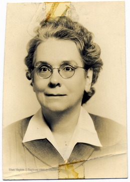 Portrait of Rachel Holbrook Seagrave faculty/staff member at Storer College in March 1943.