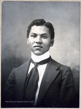 Portrait of African-American student William D. Johnson.