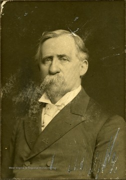 Portrait of James Lincoln Goodknight, WVU President 1895/06/13-1897/08/06.