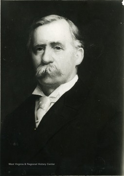 Portrait of James L. Goodknight, WVU President 1895-1897.