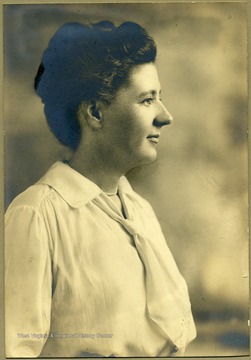 Lucy Fay, Librarian at West Virginia University, 1908-1909.