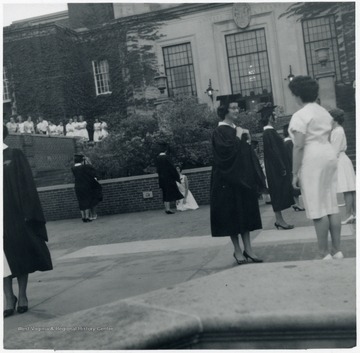 An initiation to Mortar Board, the Senior Women's Honorary.