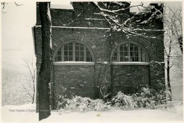 Pictured during the great snow of March 7, 8, 9, 1941.