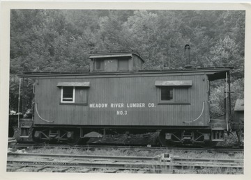 'Car on Cass Scenic Railroad property.'