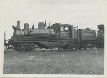 Type: 3 Truck Shay; Builder: Lima Locomotive Works; Year: July 1928; At Whittaker, W. Va; Builder's No. 3373; 'Pacific Coast' type Shay - oil fired.