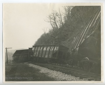 Western Maryland Railroad train.