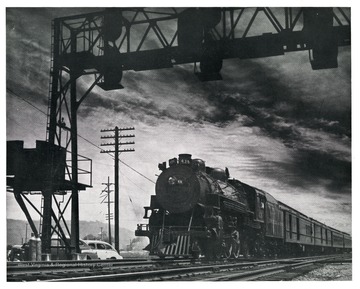 Chesapeake &amp; Ohio Railroad Engine #436.