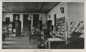 Library at Shepherd College, Shepherdstown, Jefferson Co., W.Va.