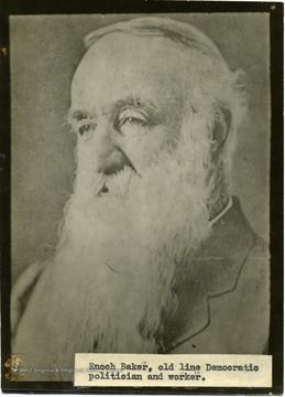 'Enoch Barker, old line Democratic politician and worker.'
