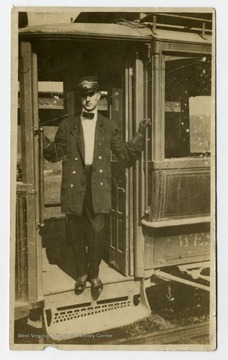 'Borrowed Street car uniform, Morgantown'