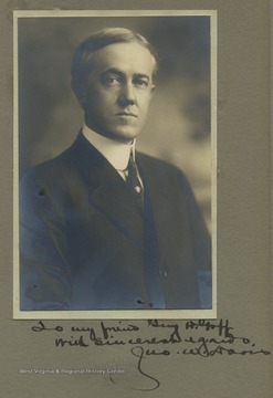 John W. Davis, U.S. Representative, D-W.Va. 1911-1913; Solicitor Gen., 1913-1918; Ambassador to Great Britain, 1918-21; Democratic Candidate for President, 1924.