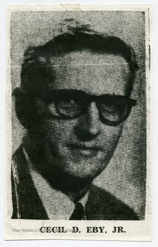 'Cecil D. Eby, Jr., the biographer of Porte Crayon, is a native of Charles Town.  He is a graduate of Shepherd College and holds degrees from Northwestern University and the University of Pennsylvania.  Dr. Eby's specialty has been American literary history.  His biography of David Hunter Strother appeared in 1960 under the title "Porte Crayon": the Life of David Hunter Strother. The journals of General Strother were edited and published by the University of North Carolina Press in 1961 under the title, A Virginia Yankee in the Civil War.  Selections from Strother's Virginia Illustrated, North Carolina Illustrated, A Winter in the South and the Dismal Swamp, along with "Porte Crayon's" inimitable illustrations appeared under the collective title, The Old South Illustrated, also published by the University of North Carolina Press in 1959.  The author is presently on the faculty of Madison College, Harrisonburg, Va., where he is assistant professor of English.' 