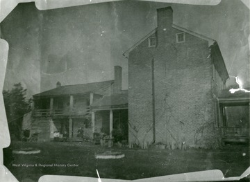 The home of Jim Dunlap in Red Sulphur Springs, W.Va., from the Ellison-Dunlap families of Monroe County.