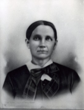 Daughter of Henry and Elizabeth Oliver Johnson, Born: 1825, Died: 1913; Married Rev. Josephus T. Myers on June 28, 1888 