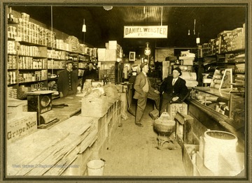 The Bert Stamm Grocery Store on Second St. North View, Clarksburg, W. Va..