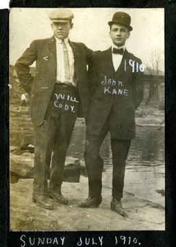 The man on left is Will Cody and one on the right is John Kane.