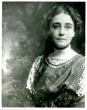 A portrait of Gypsy Fleming Ward taken in 1911, she was born October 2, 1868.