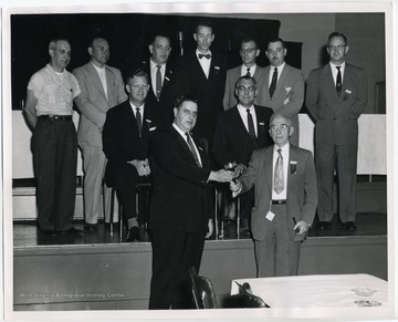 Back Row:  Brewer, Holbert, Papas, Heury, Zabeau, Kennell, Hoffman; Middle Row: Skeen, Armstrong; Front Row:  Carter, Quinet?