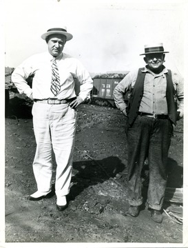 One of two is possibly Mr. Reppert who is the owner of Reppert Coal Corp.